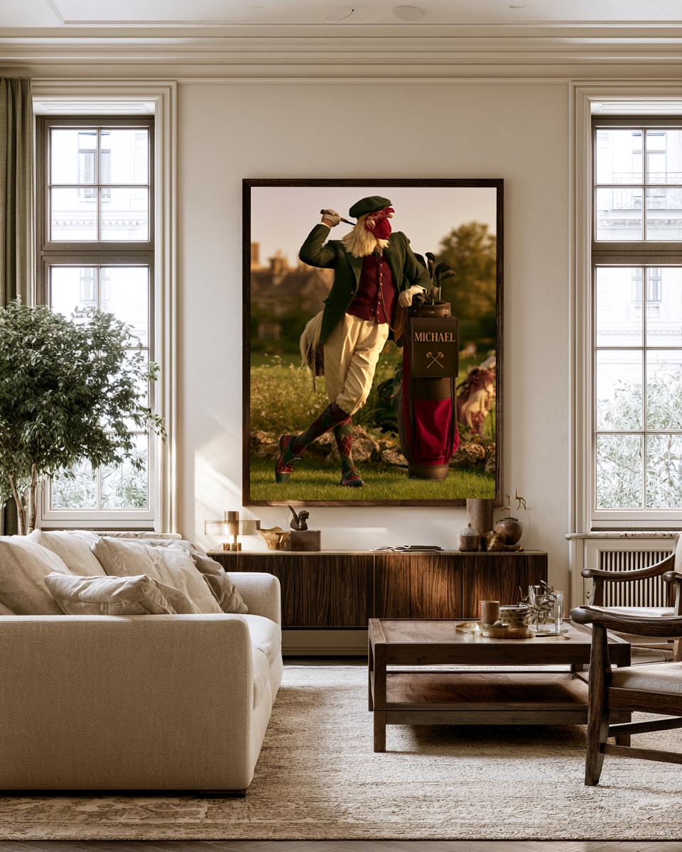 Personalized Golf Gift , Funny Golf Gifts , Vintage Golf