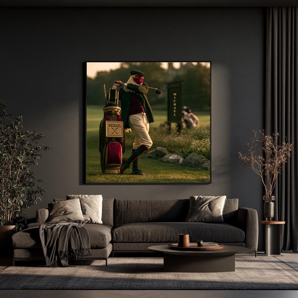 Personalized golf gifts , Golf poster , Personalized gift