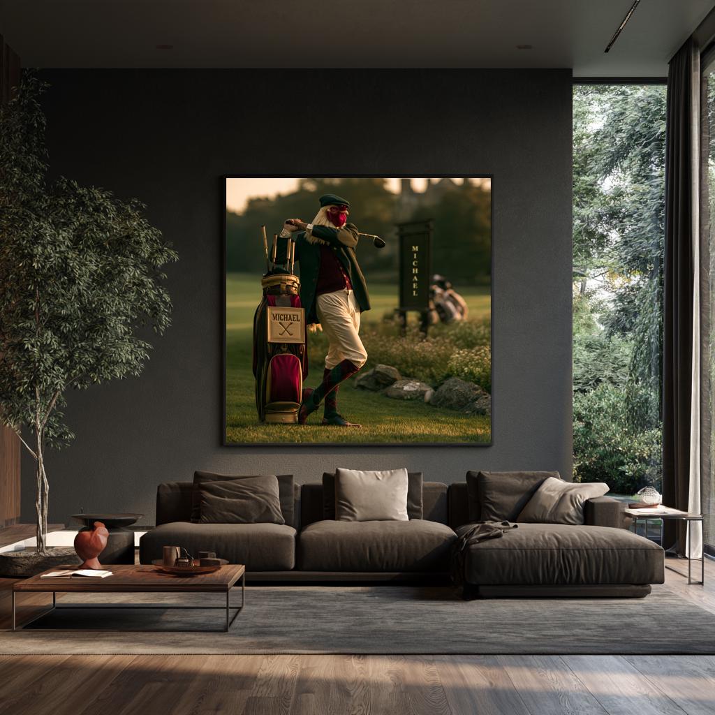 Personalized golf gifts , Golf poster , Personalized gift