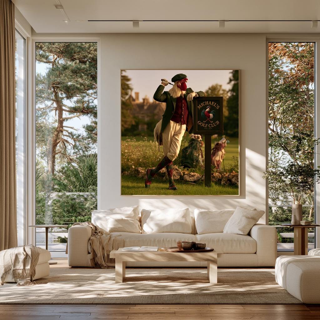 Gift for him , Funny Golf Gifts , Personalized Golf Gift , Vintage  Posters